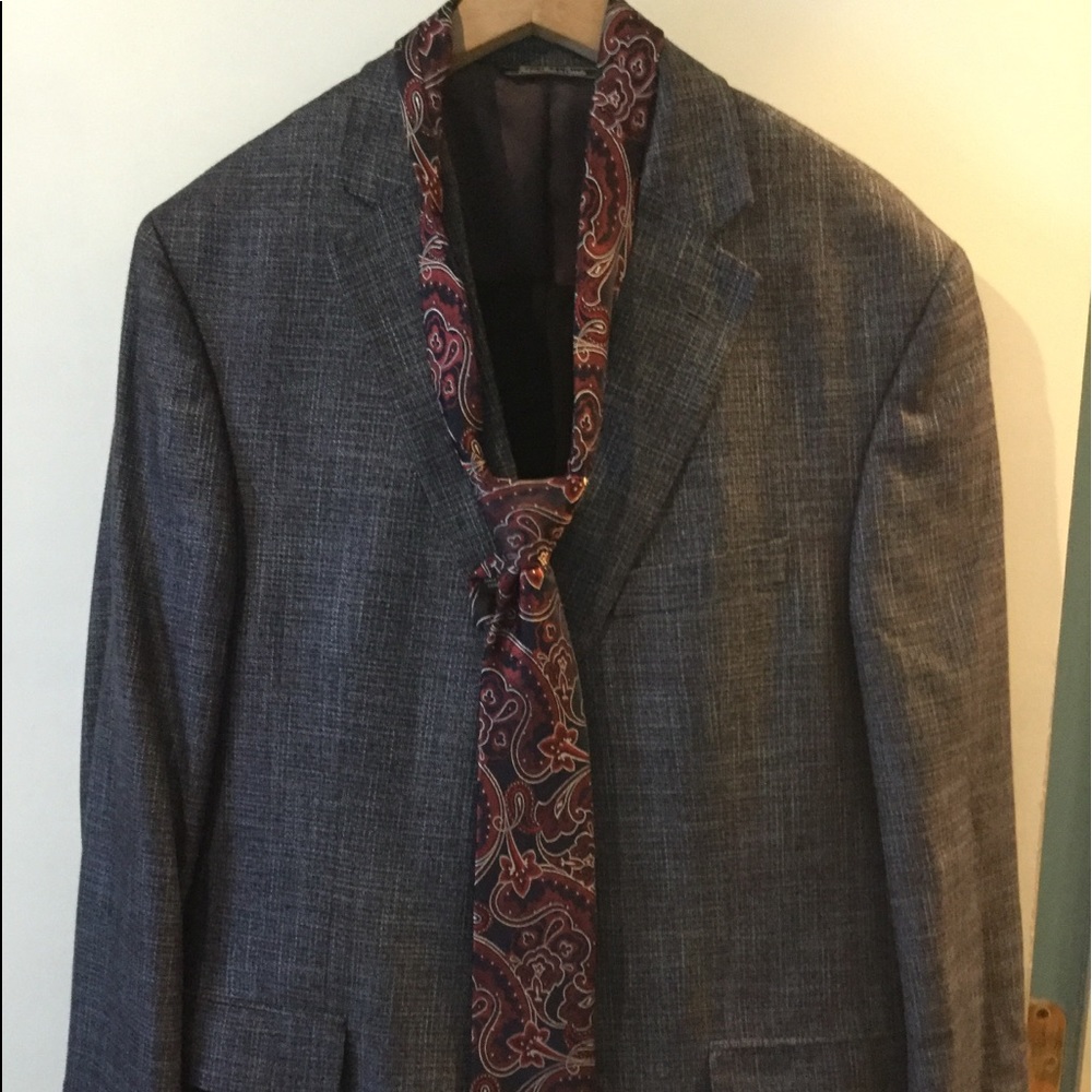 Patrick James Bamboo Sport Jacket Chambray Pants